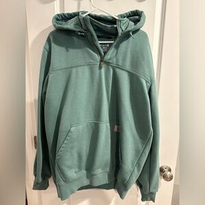 Carhartt men’s Large tall sea foam green hoodie heavy weight